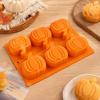 1/2Pcs Pumpkin Shape Halloween Cake Mold 3D Silicone Baking Mold Pumpkin Baking Mold  Pastry Utensil