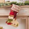 Christmas Sock Gift Bag Christmas Decorative Sock Christmas Eve Christmas Gift Children's Christmas Tree Pendant Candy Bag