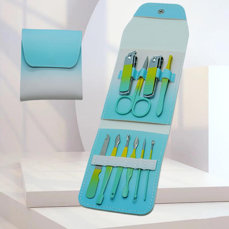 Premium Stainless Steel 7-Piece Manicure & Pedicure Set - Nail & Foot Care Tools