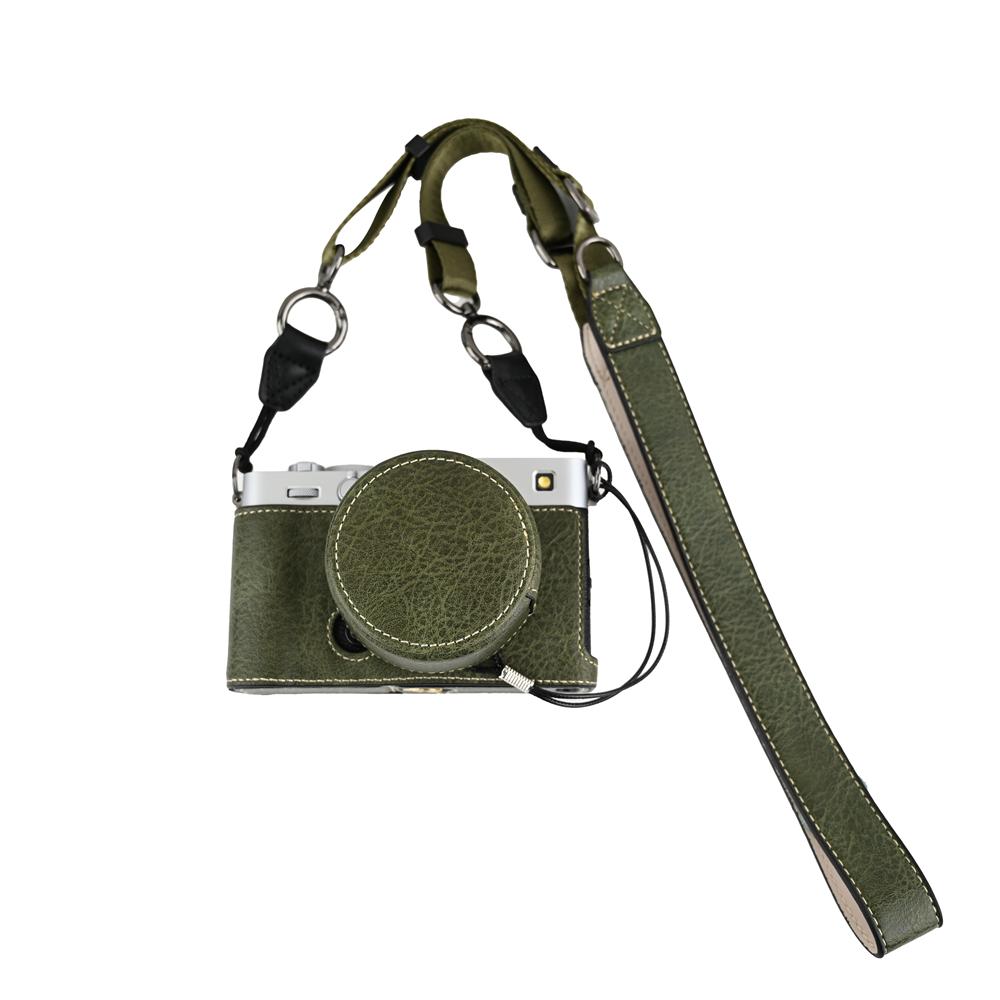 Camera Half Case for Fujifilm X-E5 Fuji XE5 Bottom Battery Opening Cover With Shoulder Strap Protector Lens Cap