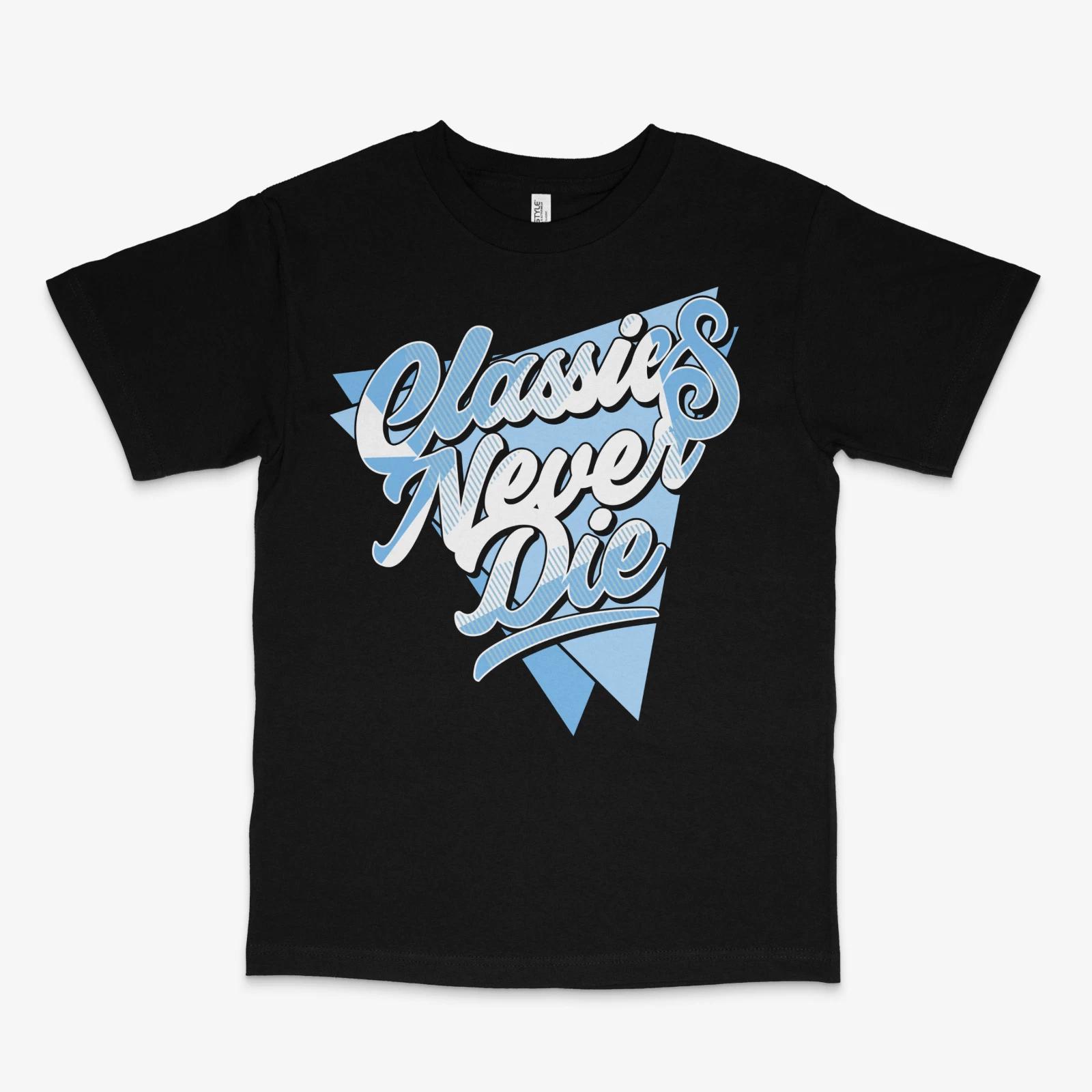 Classics Never Die Black Tee S