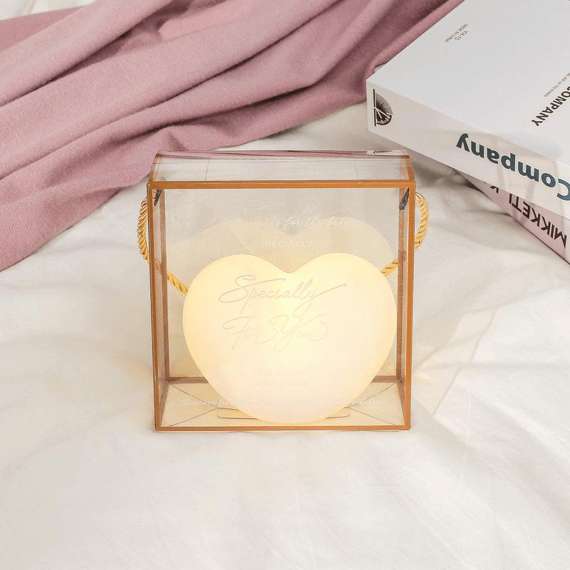 

Creative Love Heart LED 3D Lamp Wedding Romantic Red Pink Night Light Ornament Birthday Christmas Home Ambient Light Decoration