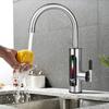 Instant Type Electric Faucet Stainless Steel Faucet Heater Easy to Use Water Heaters  Toilet