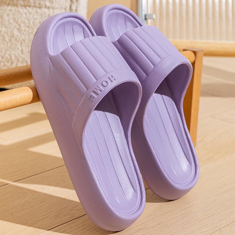 Women's Summer Indoor Slippers - Lightweight Thick Sole, Unisex Bathroom Shower Sandals