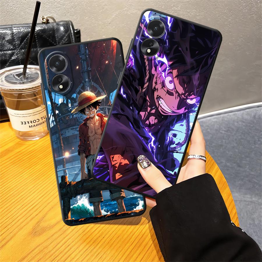 Ones Pieces Luffy Case for Oppo A53 A18 A31 A72 A11 A37 A9 A38 A12 A36 A52 A15 A32 A17 A32 A73 A16 A33 A71 A54 Phone Cover