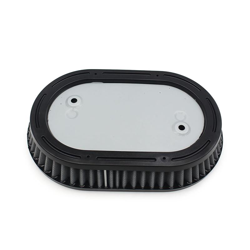 Leading-Edge-Motorcycle Air Intake Filter For Softail Fat Boy Street Bob Touring Road King Air Filter Replacement