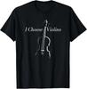 Επιλέξτε Βιολιά Αστείο Σχέδιο T-Shirt με Παρωδία Κλασικής Μουσικής