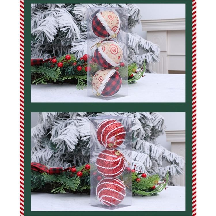 Julkulor Ornament Juldekorationer Dekorativ Kula Hängande Dekorationer För Hemfest