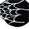 Beanie Fine 2026 Hot Colorful Spider Web Jacquard Acrylic Silk Stretch Textured Charms Golf Beanie Cap