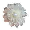 Elegant Sheer Tulle Feather Beaded Brooch Pin Decoration For Fashion Enthusiasts Stylish Clothing Embellishment