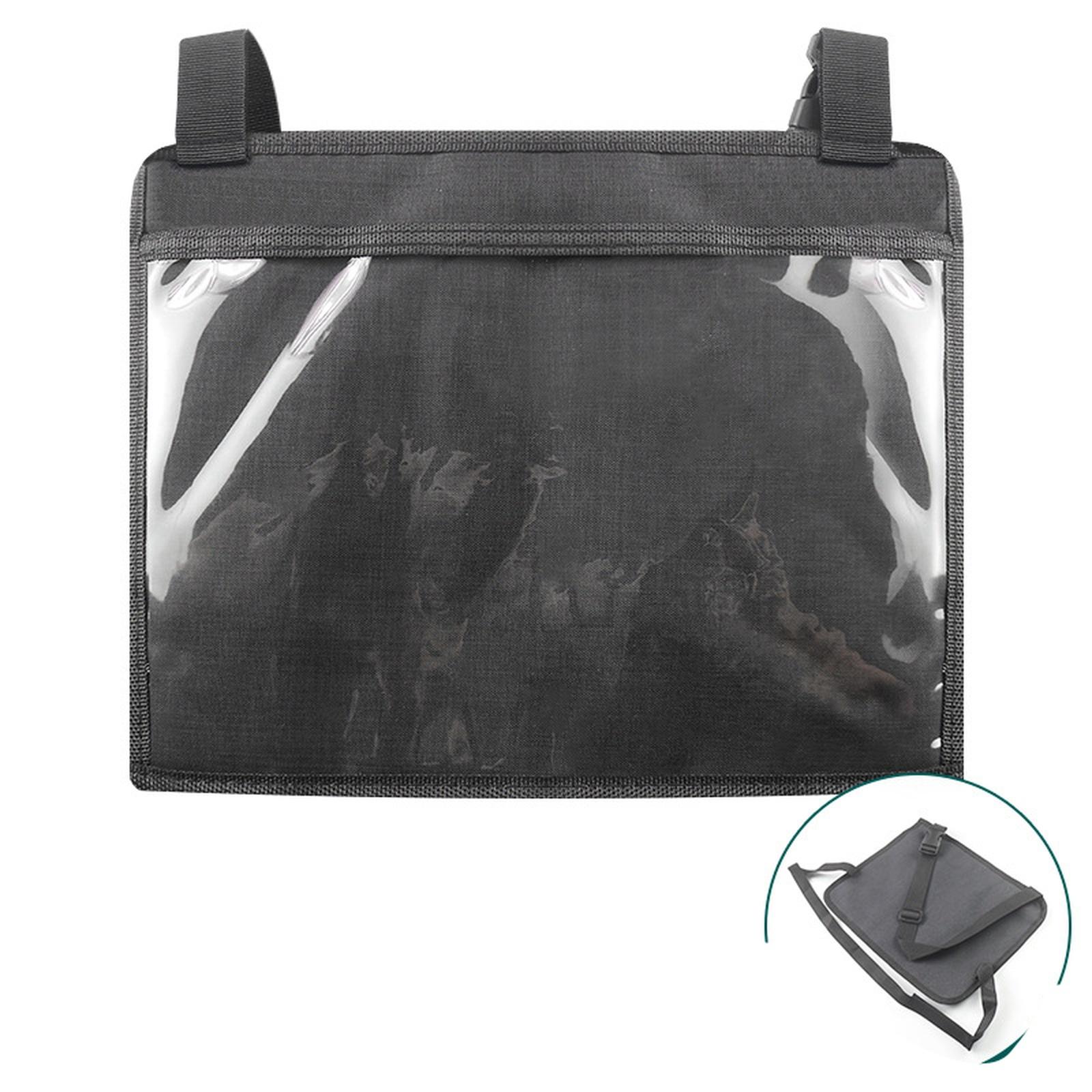 

On-Board Tablet Car Hanging Bag Car Backseat Car Storage Hanging Bag High-Speed Rail Car Seat Storage Bag One Size чёрный