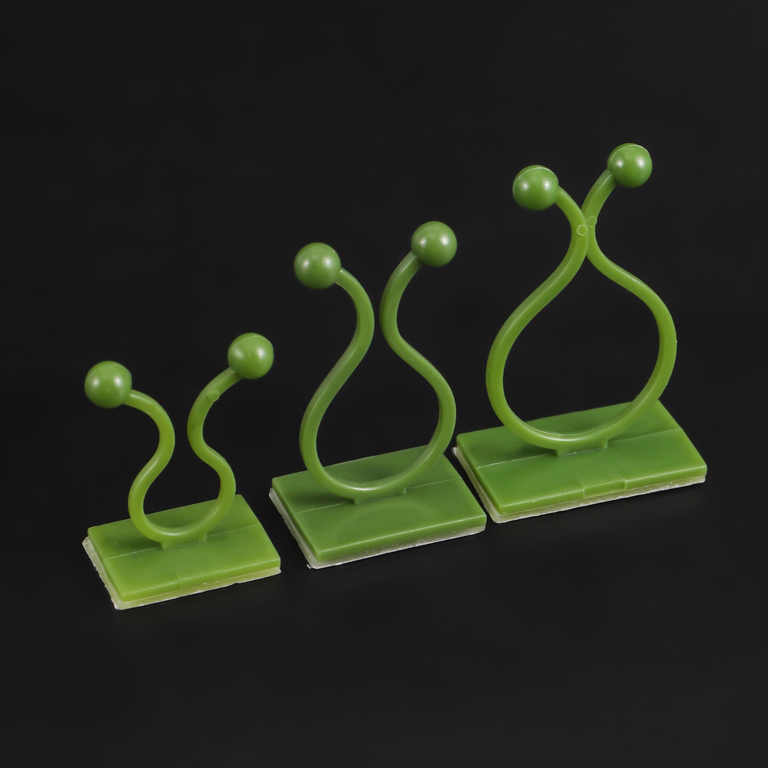 

Plant Climbing Wall Clip Invisible Wall Vines Fixture Wall Sticky Hook Holder Plant Cages Plant Supports Clip Vine Clip 60 Pcs S