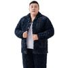 Men's Padded Coral Fleece Winter Pajama Set