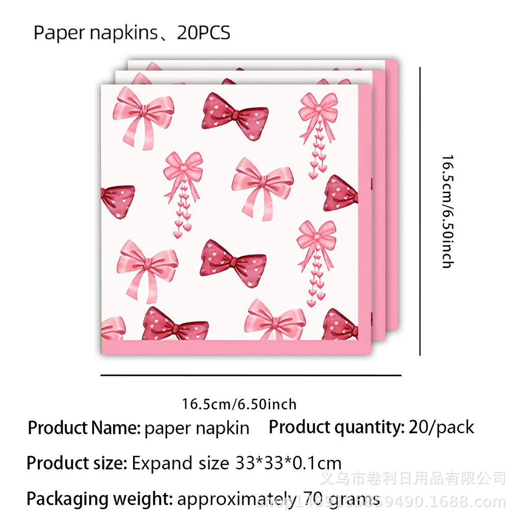 Bows, Birthday Decorations, Party Supplies, Theme Arrangement, Disposable Banners, Flags, Dinner Plates, Paper Cups, Paper Towels