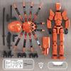 Multi-joint Movable Figure Assembly Toy and Ornament