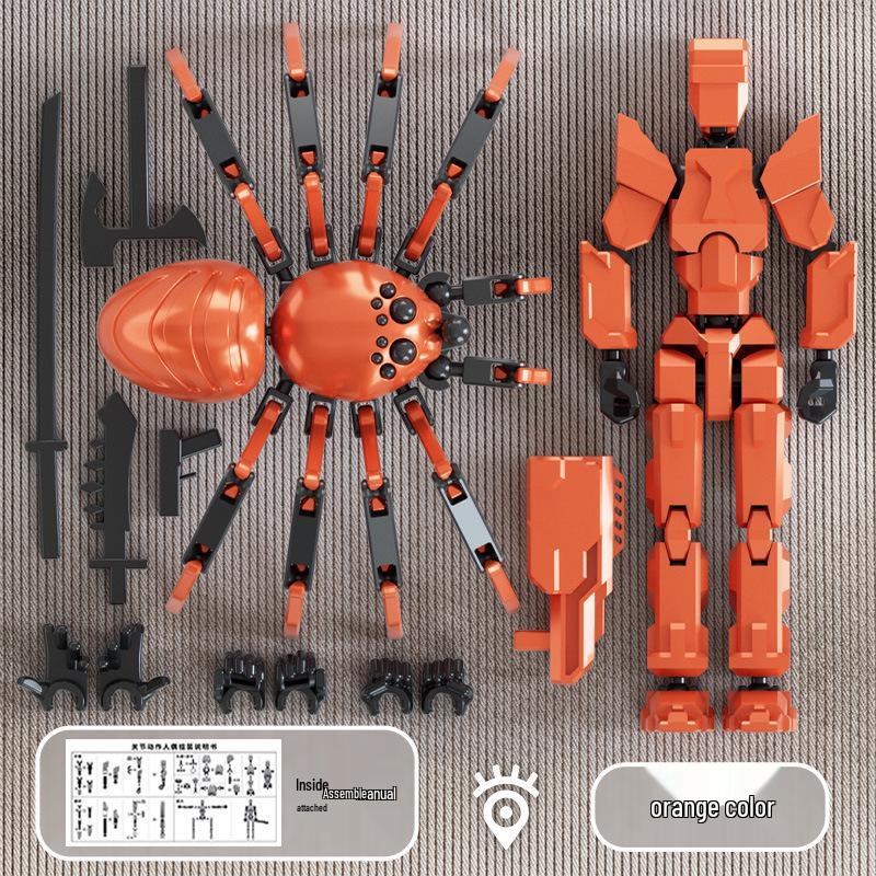 Multi-joint Movable Figure Assembly Toy and Ornament