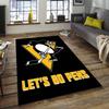 1pc Football Team Design Area Rug - Non-Slip, Soft & Cozy Floor Mat for Living Room, Bedroom, Office - Indoor/Outdoor Decorative Carpet