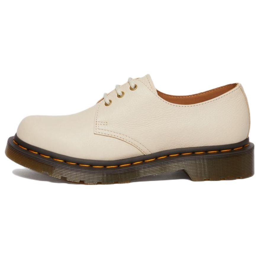 Dr. Martens Leather Fashion Commuter Casual Shoes Women Shoes Beige 24256292