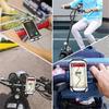 Bike Phone Mount 360° Rotation Silicone Bicycle Phone Holder Universal Motorcycle Handlebar Mount