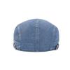 Autumn Denim Forward Cap Women's Beret Painter's Cap British Duck Tongue Men Newsboy Cap
