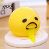 Relaxation Desk Toy Stress Relief Vomiting Yolk Toy, Cartoon Egg Squeeze Student Sensory Hand Exercise Ball Fidget