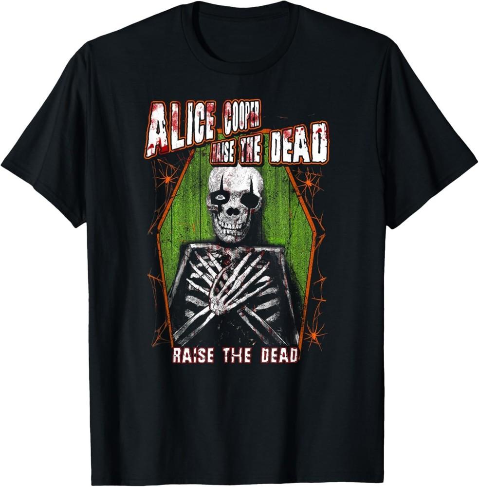 

Alice Cooper – Raise the Dead Tomb Halloween T-Shirt M