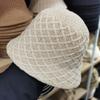 Weave Design Bucket Hat Sunscreen Visor Hat Fashion Fishermen Cap  Summer