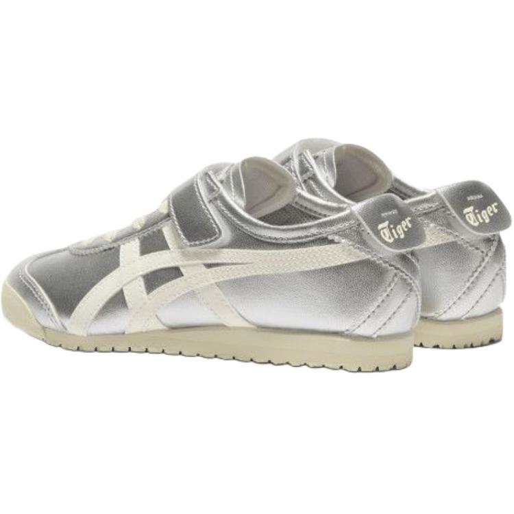 ONITSUKA TIGER Mexico 66 Comfortable Fit Low Top Casual Shoes Kids Sneakers Silver 1184A049-020