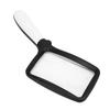 3X Magnifying Glass with LED Light Foldable Rectangle Handheld Magnifier for Reading Book Newspaper 