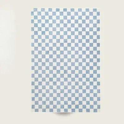 Stylish Retro Checkerboard Cashmere Thickened Non-slip Rug Suitable for Living Room Bedroom, Sofa Bedside Mat Plush Rug