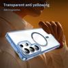 Transparency Acrylic Magnetic Case For Samsung Galaxy S24 S25 FE S26 Ultra Plus A57 A17 A36 for Magsafe Wireless Charge Cover