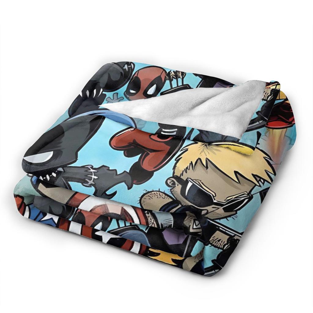Avengerss Assembles Plüschdecke Kinder Flanell Überwurfdecke für Sofa Bett Warm Weich Individuelle Qualität Tagesdecke Geschenkidee