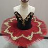 Children's Black Professional Ballet Skirt Tang Jikede Stage Outfit Fluffy Veil