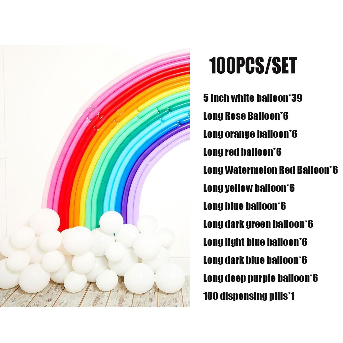 

Радужный воздушный шар, гирлянда, арка, макаронный шар, украшения для свадьбы, дня рождения, вечеринки для детей, для крещения девочек, для детского душа, Globos