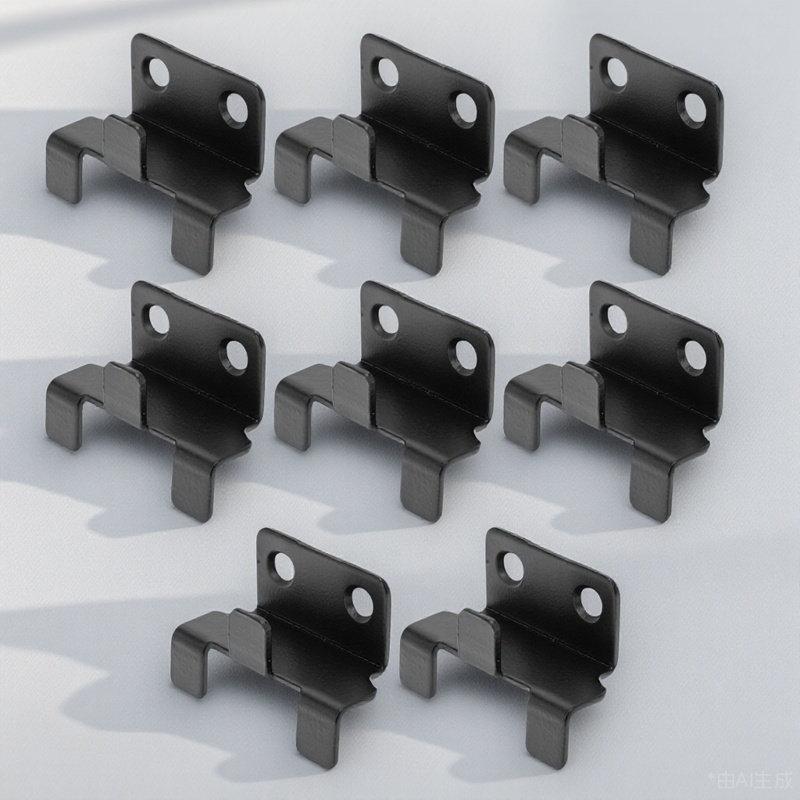

8Pcs Wall Tile Hooks Premium Iron Build Heavy Load Capacity Bracket for Tile Display and Hanging Applications Reliable Design other