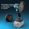 Mini 18V brushless Angle Grinder M10 Electric Polishing grinder FOR Makita Battery cordless 3 "with brush external rotation