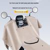 Wuyang Regendichter Transparenter Sonnenschutz Motorrad Windschutzscheibe und Lenkerabdeckung