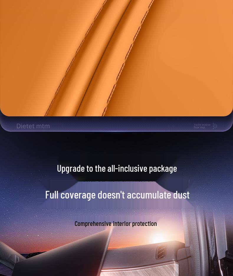 Wei Brand Gaoshan 9 Full-Coverage Floor Mats for New Car Interiors - Decorative Carpet Accessories