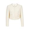 VEROMODA 2025 Winter Pearl Drill 'Little Fragrance' Short Jacket
