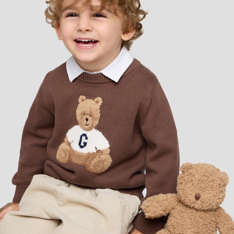 GAP Toddler Boys' Crewneck Knit Sweater