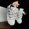 Coppia retrò piattaforma coppia scarpe pane scarpe da skateboard nuovo studente tempo libero stile Hong Kong
