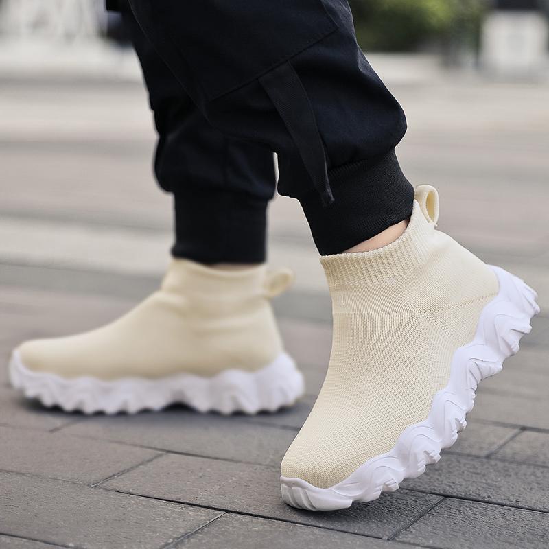 Slipper für Mädchen, High-Top-Mokassins für Jungen, Slipper, Halbschuhe für Jungen, leichte Slipper für Schülerinnen und Kinder, Unisex