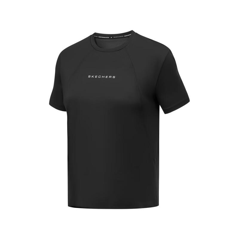 Skechers Women s Knit Short Sleeve T-Shirt L