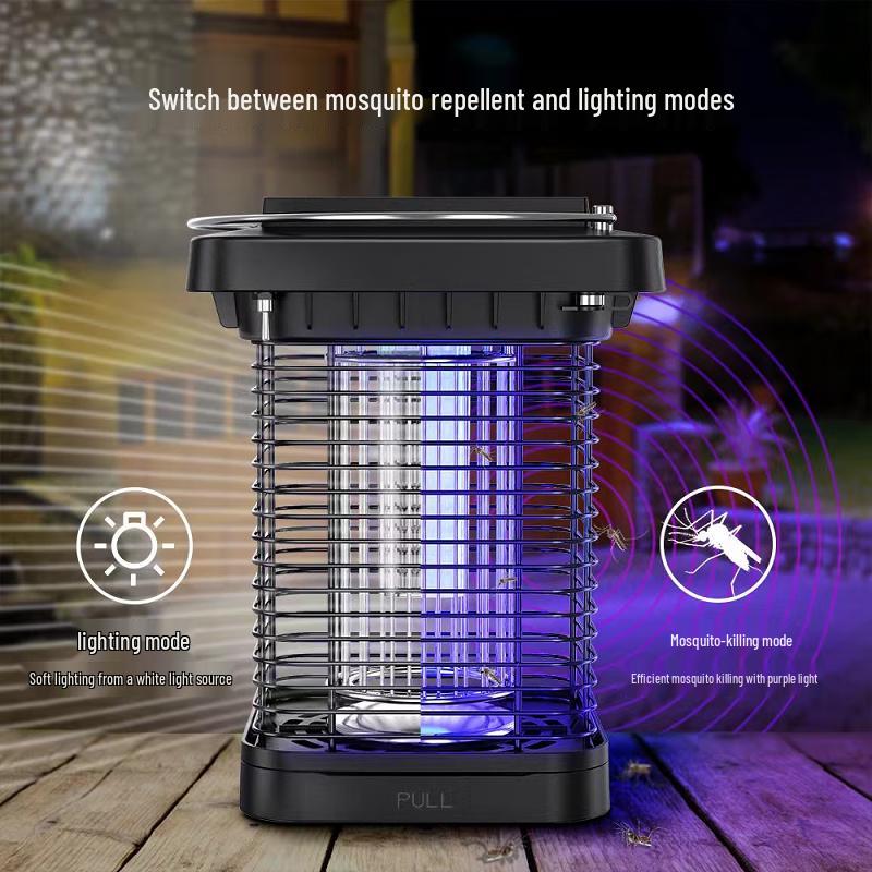 Solar & Electric Mosquito Killer Lamp