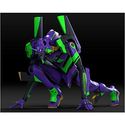 GSI Creos Mon Model Evangelion Unit-01 Ver. 1.5 Multicolor Molded Version, Approximately 47cm Tall, Non-Scale, Color-Coded Plastic Model Kit MEVA-001L