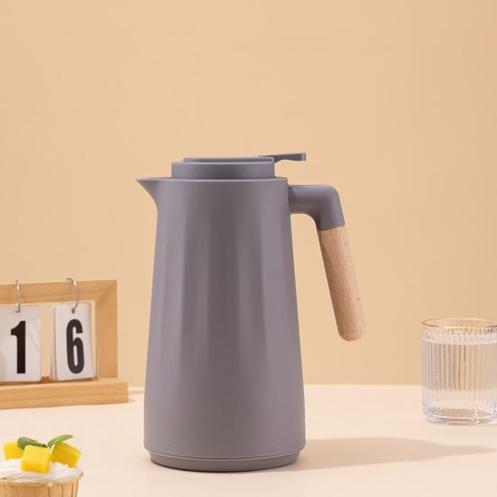 Thermal Flask with Pour Spout 1000ml Capacity Vacuum Insulated Water Bottle for Home Office Keeps Drinks Hot for 6 Hours Portable Water Dispenser