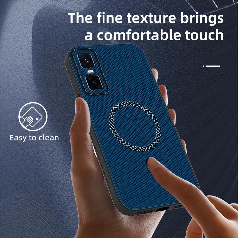 Biruiqu Infinix GT 30 Pro New Ultra-thin Magnetic Leather Shock-absorbing Protective Phone Case