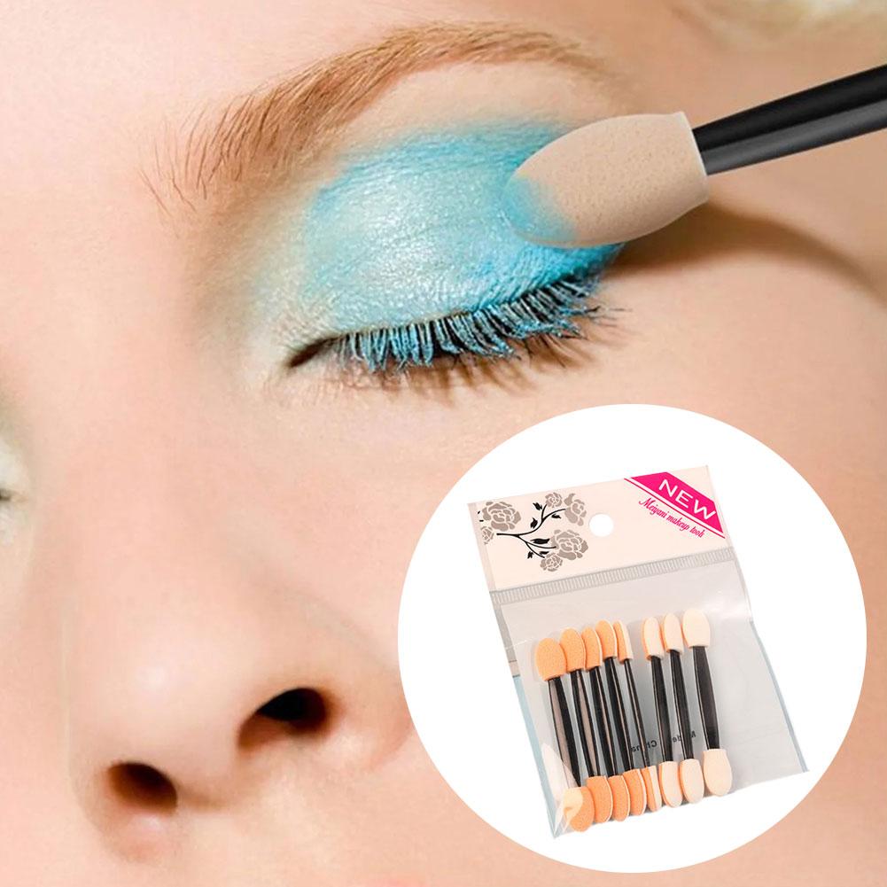 High-quality Disposable Latex Sponge Eye Shadow Stick Brush Small Tools Eye In Makeup Shadow Ey E0N4