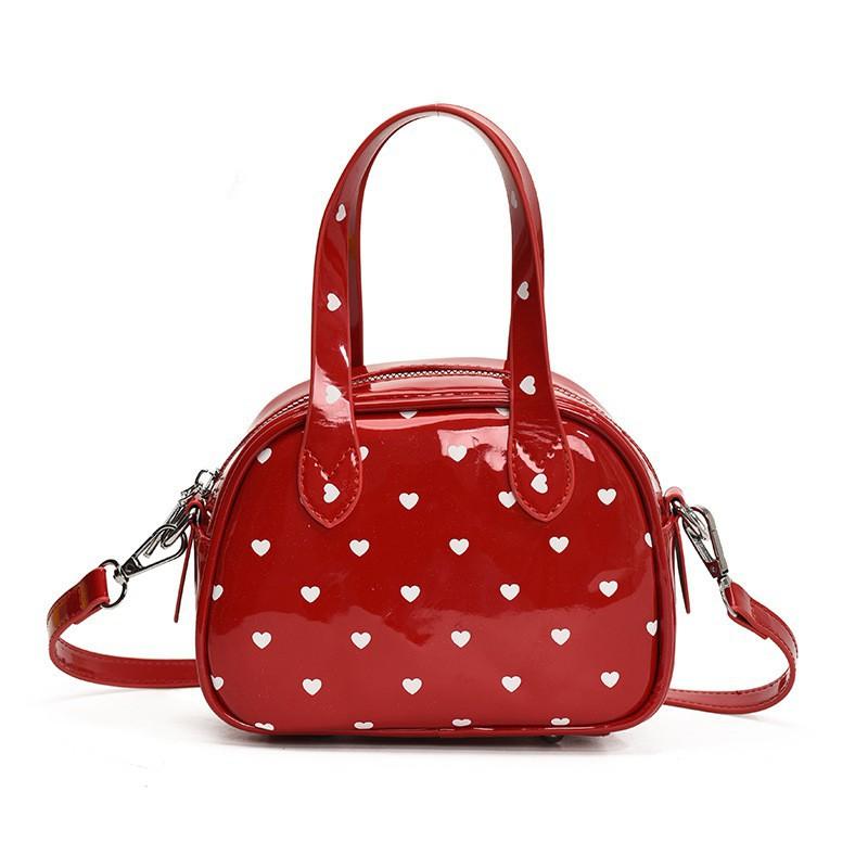 Fashionable Hot Girl Carrying Boston Age Ball Bag Female Japanese Niche Student One-shoulder Cross-body