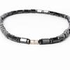 Collane in Ematite Naturale Facettata Sezione Moda Donna Collana con Perle di Ematite Gioielli Accessori Reiki Guarigione Anima Sana